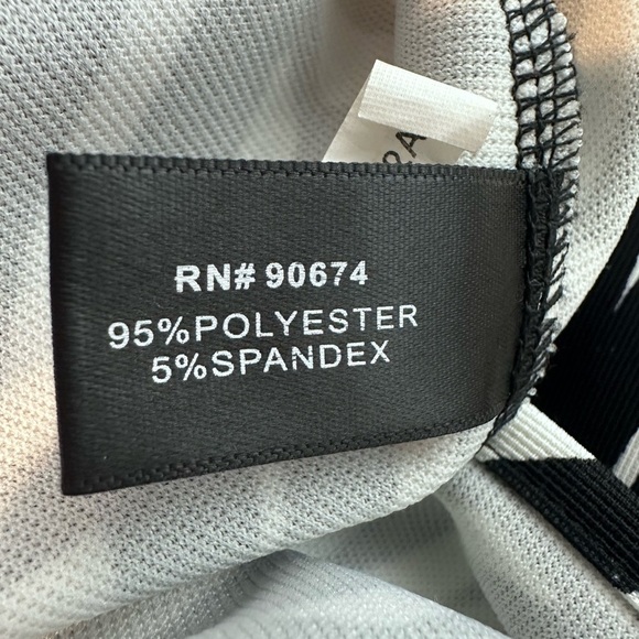 Boston Proper black/white palm leaf print sleeveless maxi dress size medium - Picture 10 of 10